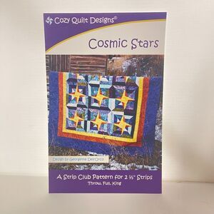 #5520 Cozy Quilt Designs Cosmic Stars Quilt Sewing Pattern